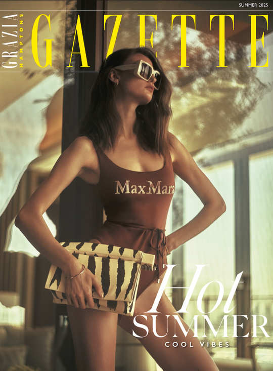 GRAZIA HAMPTONS x triple active body milk