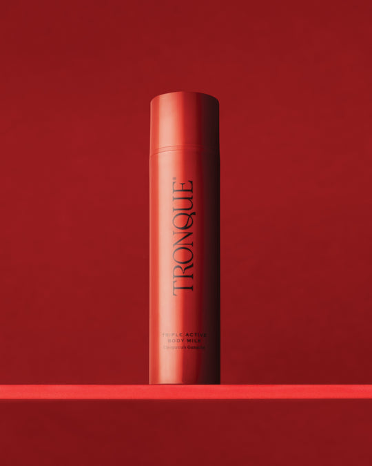 GQ x triple active body milk